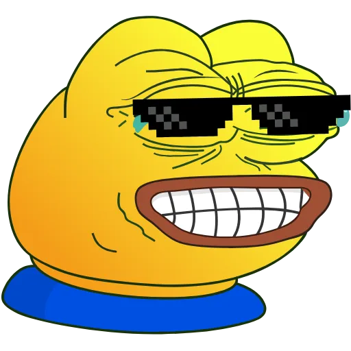 😎 Стикер «Pepe Пепе» для Telegram