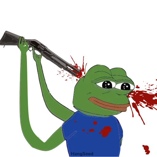 🩸 Стикер «Pepe Пепе» для Telegram