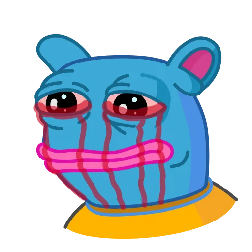 😭 Стикер «Pepe Пепе» для Telegram