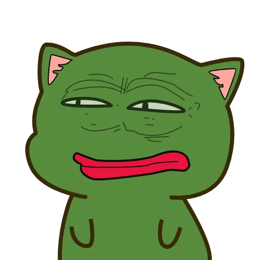 😑 Стикер «Pepe Пепе» для Telegram