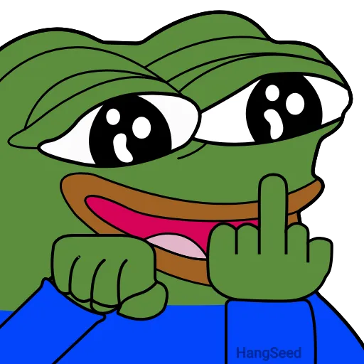 🖕 Стикер «Pepe Пепе» для Telegram