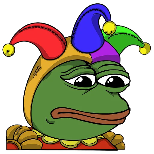 🤡 Стикер «PEPE_STAFF» для Telegram