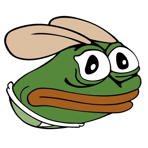 🐰 Стикер «PEPE_STAFF» для Telegram