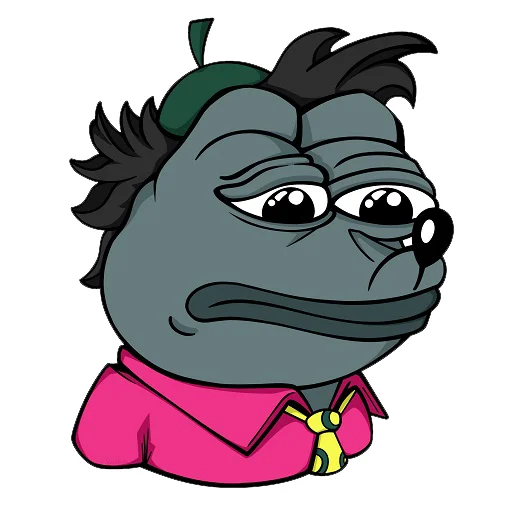 🐺 Стикер «PEPE_STAFF» для Telegram