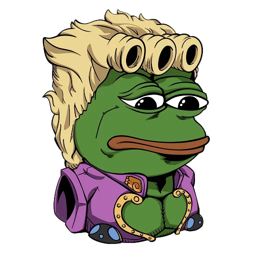 🧑‍🦱 Стикер «PEPE_STAFF» для Telegram