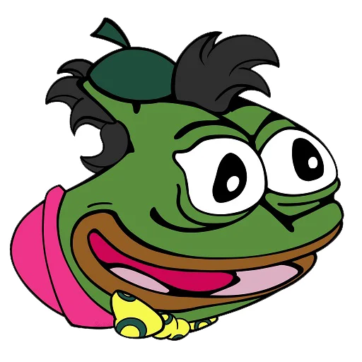 🐺 Стикер «PEPE_STAFF» для Telegram