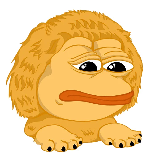 🦁 Стикер «PEPE_STAFF» для Telegram