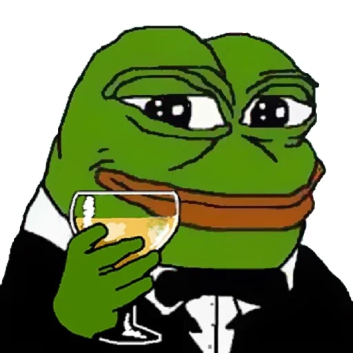 🍷 Стикер «PEPE_STAFF» для Telegram