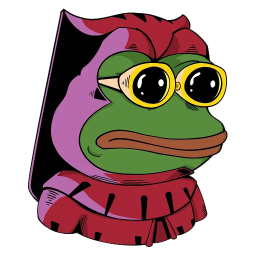 😎 Стикер «PEPE_STAFF» для Telegram
