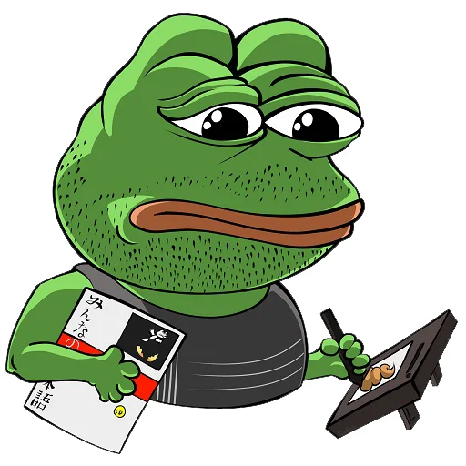 🧔 Стикер «PEPE_STAFF» для Telegram