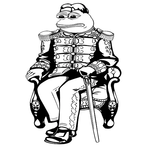 👴 Стикер «PEPE_STAFF» для Telegram