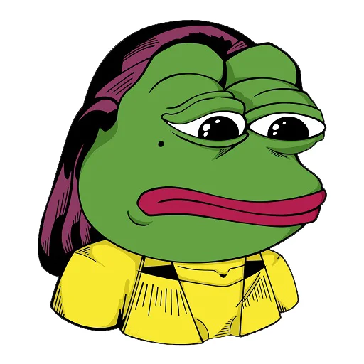 👩‍🦰 Стикер «PEPE_STAFF» для Telegram