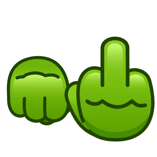 🖕 Стикер «Pepe emoji» для Telegram