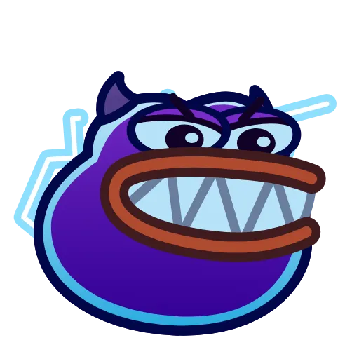 😈 Стикер «Pepe emoji» для Telegram