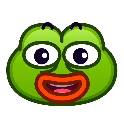 😉 Стикер «Pepe emoji» для Telegram