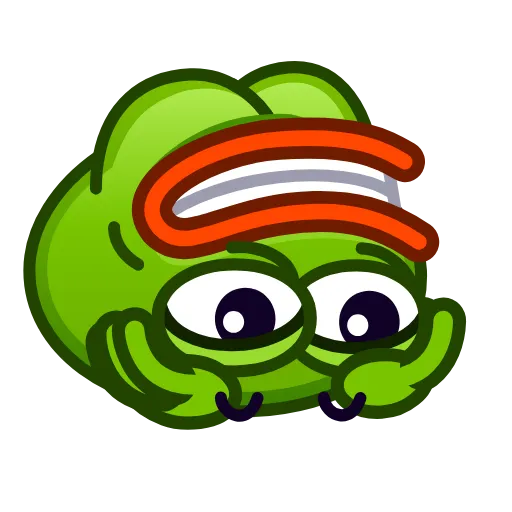 🙃 Стикер «Pepe emoji» для Telegram