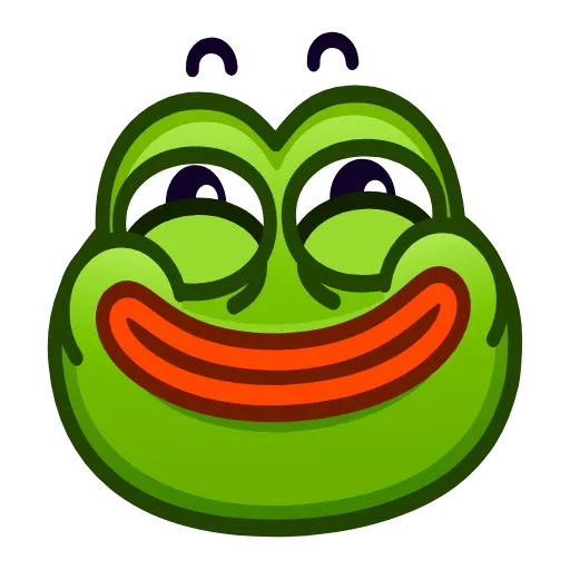 Стикерпак Pepe emoji для Telegram
