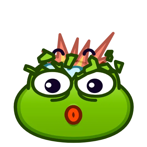 🤯 Стикер «Pepe emoji» для Telegram