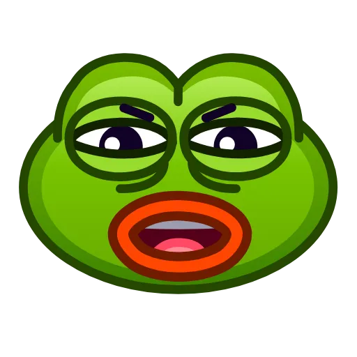 ⛔️ Стикер «Pepe emoji» для Telegram