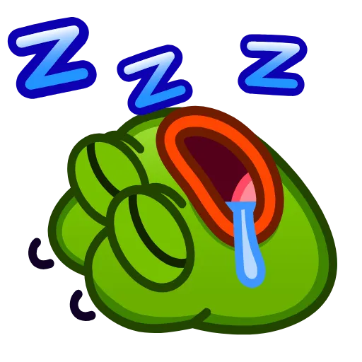 😴 Стикер «Pepe emoji» для Telegram