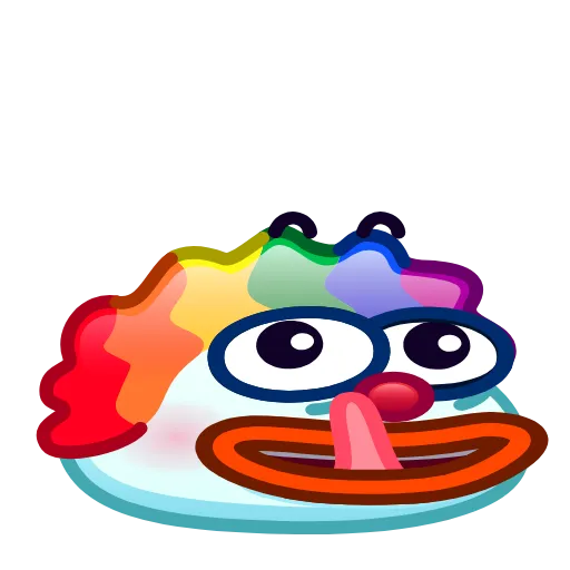 🤡 Стикер «Pepe emoji» для Telegram