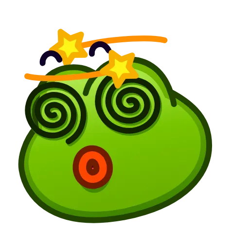 😵‍💫 Стикер «Pepe emoji» для Telegram
