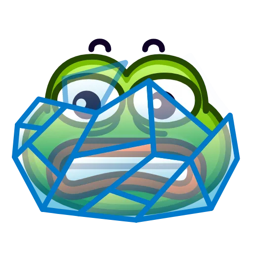 🥶 Стикер «Pepe emoji» для Telegram
