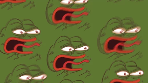 😡 Стикер «pepe the frog» для Telegram