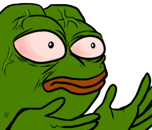😳 Стикер «pepe the frog» для Telegram