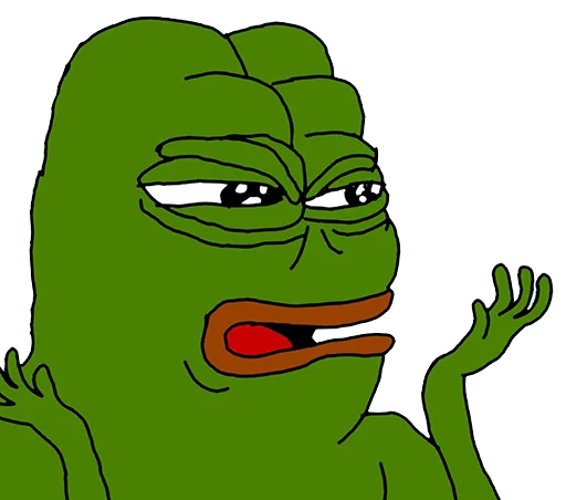 😳 Стикер «pepe the frog» для Telegram