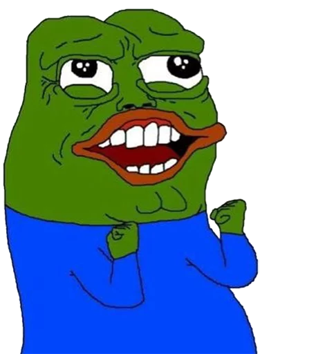 😄 Стикер «pepe the frog» для Telegram