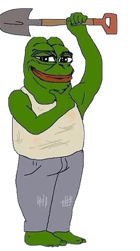 🔧 Стикер «pepe the frog» для Telegram
