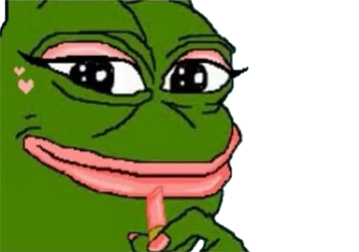💄 Стикер «pepe the frog» для Telegram