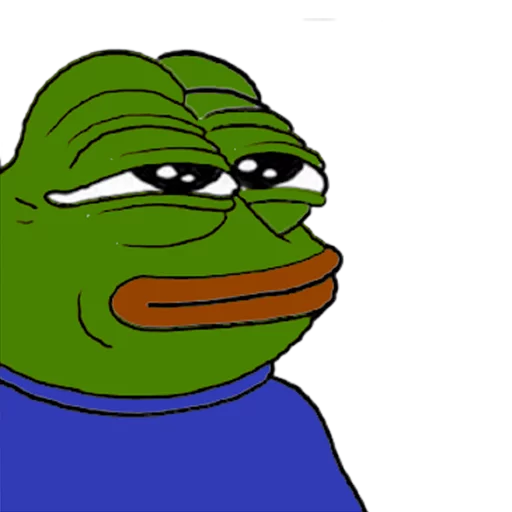🍆 Стикер «pepe the frog» для Telegram