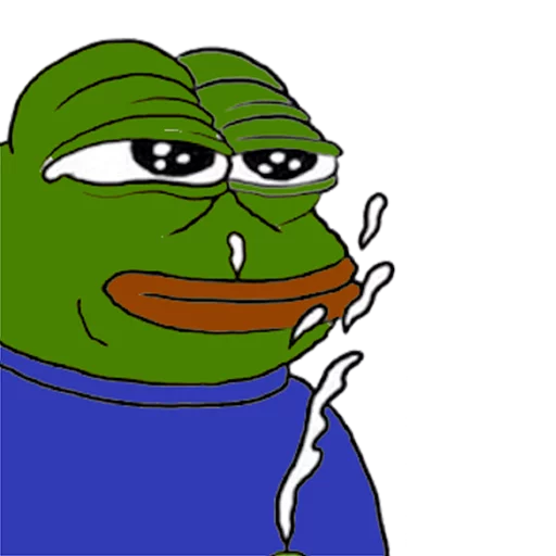 🍆 Стикер «pepe the frog» для Telegram