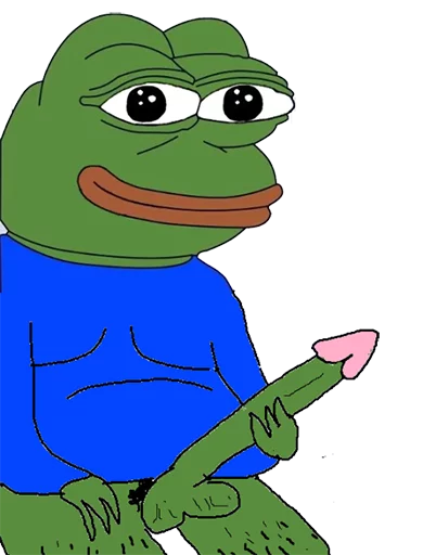 🍆 Стикер «pepe the frog» для Telegram