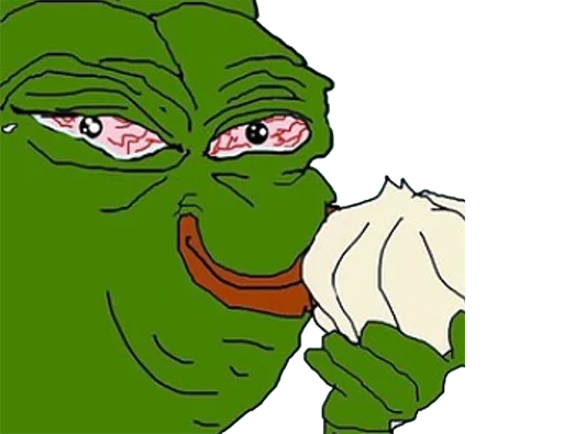 🍏 Стикер «pepe the frog» для Telegram