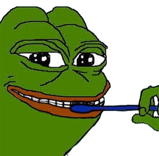 🚿 Стикер «pepe the frog» для Telegram