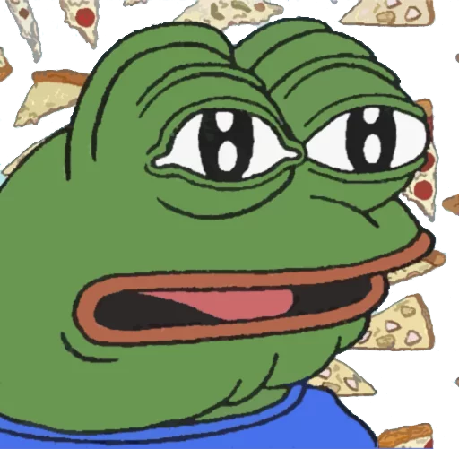 🍕 Стикер «pepe the frog» для Telegram