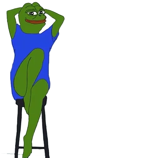 👙 Стикер «pepe the frog» для Telegram