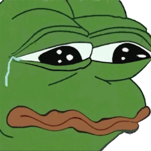 😢 Стикер «pepe the frog» для Telegram