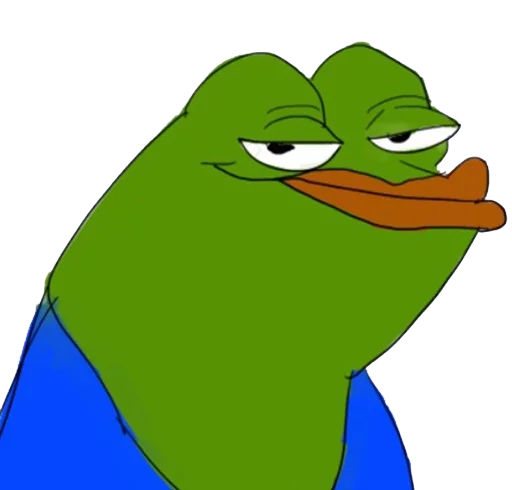 😐 Стикер «pepe the frog» для Telegram