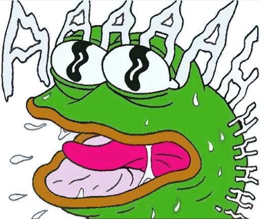 😳 Стикер «pepe the frog» для Telegram