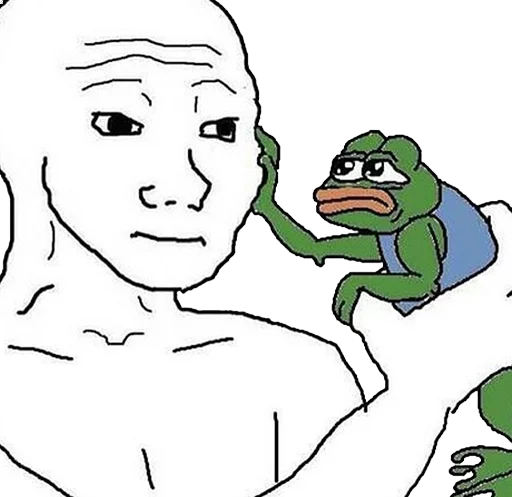 😞 Стикер «pepe the frog» для Telegram