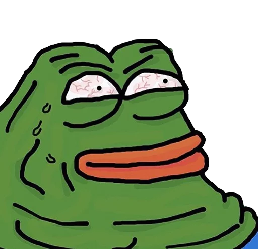 😐 Стикер «pepe the frog» для Telegram