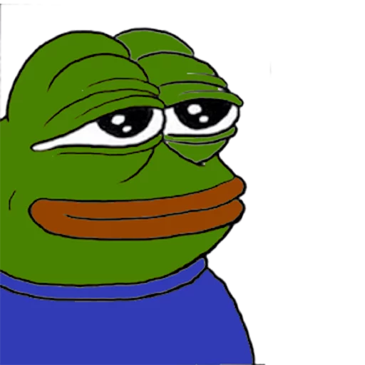 🍆 Стикер «pepe the frog» для Telegram
