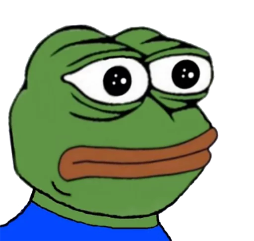 😳 Стикер «pepe the frog» для Telegram