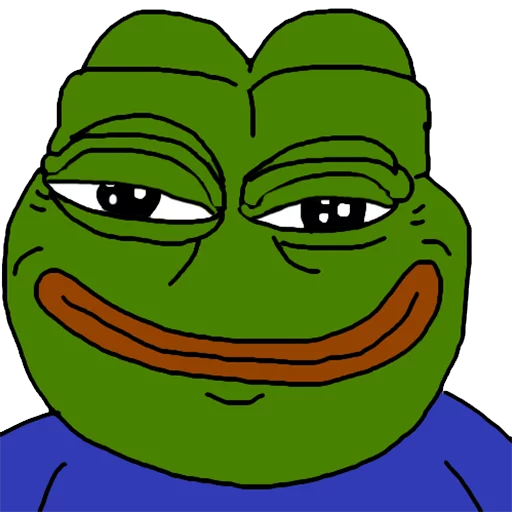 😊 Стикер «pepe the frog» для Telegram