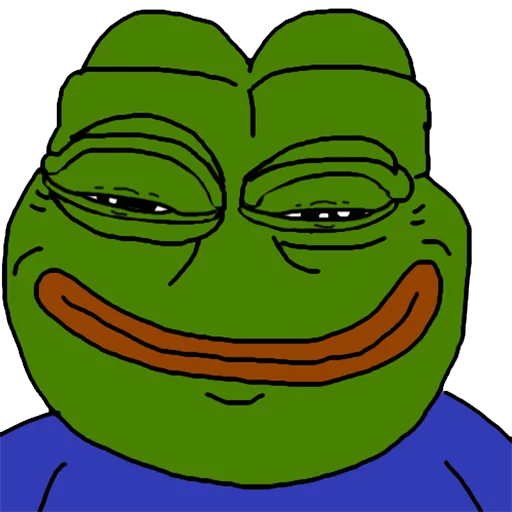 😊 Стикер «pepe the frog» для Telegram