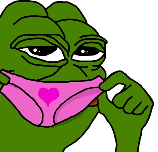 👃 Стикер «pepe the frog» для Telegram